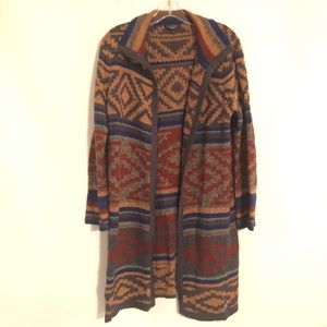 Spence Knits Women’s Open Cardigan Size L